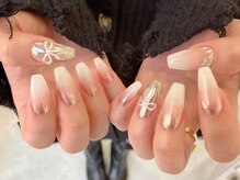 ビューティービースト フォー ネイルアンドアイラッシュ 松浜店(beauty:beast)/ぷくっとリボン！