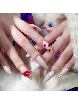 オーク ガーデン 中目黒(OAK garden)/リップネイル