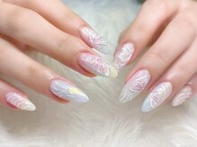 シベル(Ci belle)/蝶々ネイル/バタフライネイル