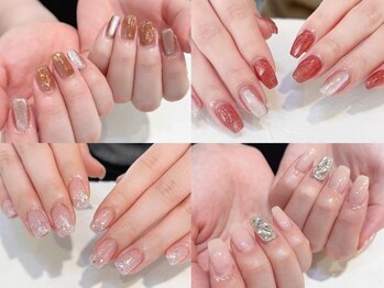 ネオリーブシェリエ 浅草店(Neolive cherie)の写真/【定額コース¥7700~】豊富なサンプルからセレクト☆全メニューパラジェル使用!