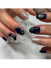クリエネイルスペース 伊勢店(Crie Nail Space)/大人のフラワーネイル