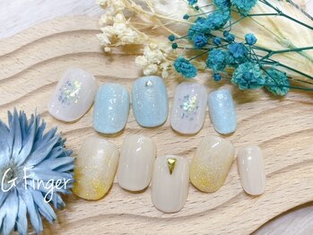 ジーフィンガー 大井町店(G Finger)の写真/仕上がりの美しさに大満足☆シンプルでも一味違ったデザインが大好評！平日だとよりお得なクーポンもあり♪