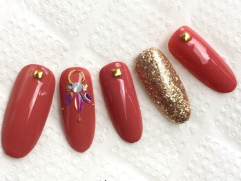 ネイルサロン グロッシー(Nail salon glossy)/秋ネイル
