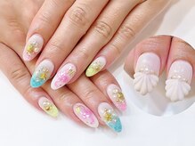 ネイルコレクション ピンク(Nail Collection Pink)/ジェル放題★マリン：シェル