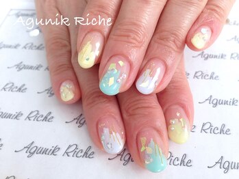 アグニークリッシェ(Agunik Riche)/【パステルネイル】