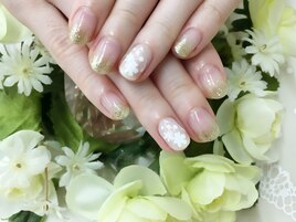 お花シルエット