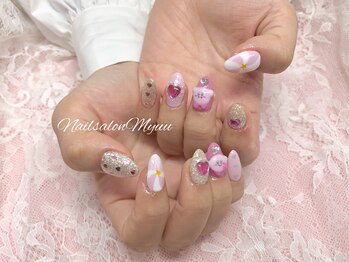 ネイルサロン ミュウ 池袋店(nailsalon Myuu)/カービィ3D
