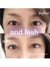 アンドラッシュ アンドネイル 本郷三丁目駅前店(and lash/and nail)/［フラットラッシュ］