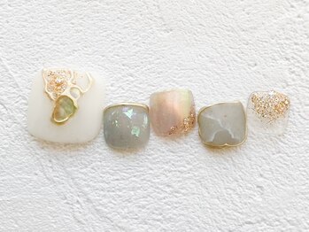 リーチェ ビューティアンドネイルサロン 大名店(Beauty&Nail Salon)/summer foot☆