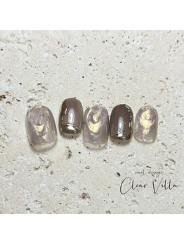 ネイルサロンクリアヴィラ(nail salon clear villa)/Design nuance¥9990