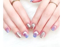 ルル ソレイユ(LouLou Soleil)/夕空デザイン◆マグネット