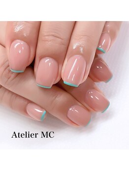 アトリエ エムシー 新富町(Atelier MC)/ワンカラー指先ライン