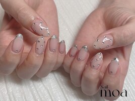 ストーン　ガラスフレンチ