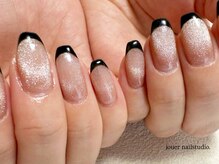 ジュエ ネイルスタジオ(jouer nailstudio.)/mirror × french