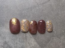 カラネイル 南森町店(calla nail)/パープルニュアンス