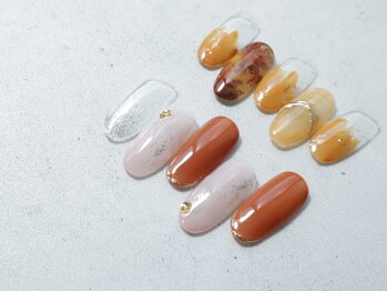 アバネイル 藤が丘(AVA NAIL)/【秋ニュアンスネイル】