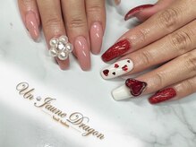 アン ジョーヌドラゴ/【自爪ネイル】チグハグネイル