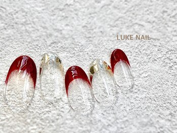 ルークネイル 恵比寿店(LUKE NAIL)/ミックスフレンチ　春夏秋冬