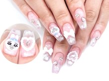 ネイルコレクション ピンク(Nail Collection Pink)/キャラ3D☆おぱんちゅうさぎ