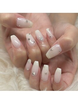 ラ リエート 新所沢店(La lieto)/キラキラストーンネイル