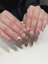 ノラ シブヤ(NORA SHIBUYA)/ヒョウ柄ネイル