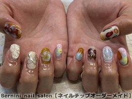 秋葉原ネイル/手描きネイル/銀座