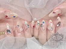 リシェル 原宿店(Ricel)/宝石ネイル♪