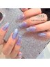お好きなカラーを選べる♪キラキラ☆《ワンカラーラメネイル》¥5480