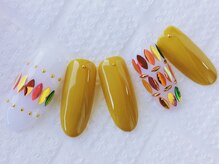 ネイルサロン グロッシー(Nail salon glossy)/秋ネイル