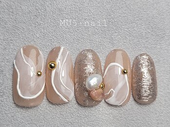 エムユーファイブネイル(MU5-nail)/【ジェル】MU5デザインコース