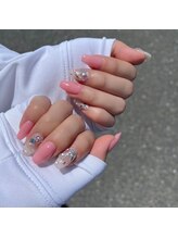 ナーリーネイル(NaRily nail)/ワンカラー×パーツ