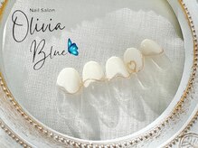 オリビアブルー(Olivia Blue)/バレンタインネイル