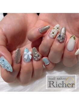エスフィーネイルサロン リシェル(Esfy nailsalon Richer)/春ネイル