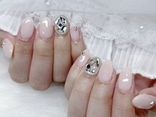 モカ 京橋(moca)/【Risa】埋めつくしネイル