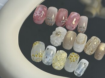 アイネイルズ 新宿店(I nails)の写真/スプリングコレクション8480円/9480円☆初回オフ無料[新宿/パラジェル/ニュアンス/フレンチ/持込み]