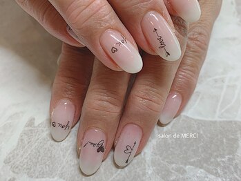 サロン ド メルシー(Salon de MERCI)/シンプル2コース+追加Art☆