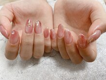 キキネイル たまプラーザ店(kikinail)/ちゅるんピンクニュアンスネイル