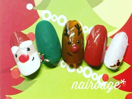 クリスマスネイル♪
