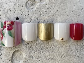 ニュアンス椿アートFOOT ¥12000