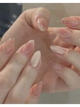 ザ デミュア 銀座店/透け感ネイル