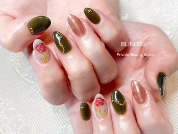 ブリノス(BLINOSS)/カーキ×ピンクゴールド☆