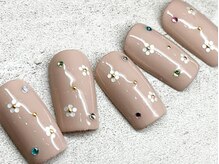 チェリーズネイル(Cherrys Nail)/フラワー ストーンネイル