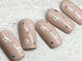 フラワー ストーンネイル