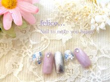 ネイルサロン フェリーチェ(felice)/【定額ネイル】¥7980
