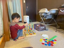 子育てママの整体サロン/施術中のお子様の様子