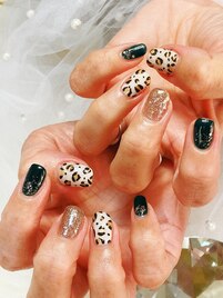 レオパードネイル8,800円