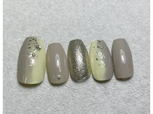 ノクターン(Nocturne)/グレージュ×イエロー