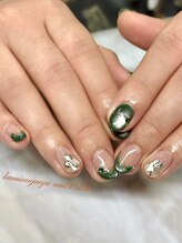 カミアンユイヤ ネイルラボ(KAMIANYUIYA Nail LAB)/マグネットフレンチ
