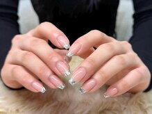 シ ベル 梅田茶屋町店 ネイル(Ci belle)/ガラスフレンチ/ブライダル