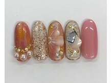 ディーネイル 四条烏丸(D-nail)/6番　2021春デザインコンテスト